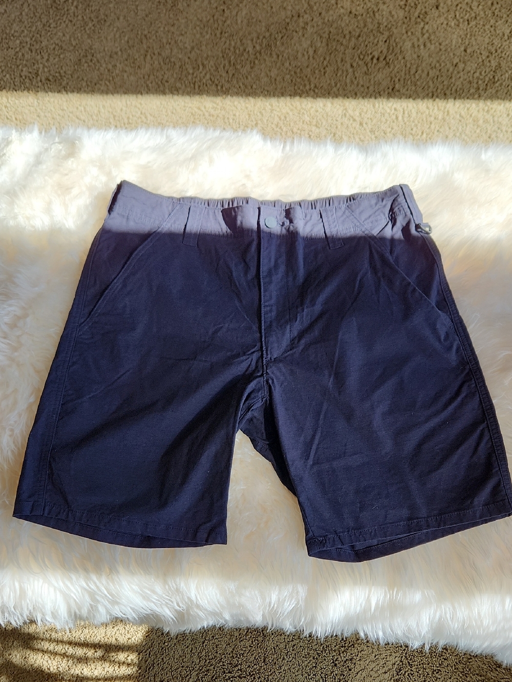 Wrangler "Outdoor" Mid Length Shorts with Elastic Sz 34